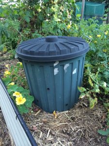 in garden composting