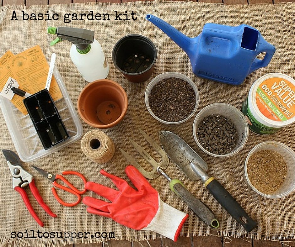 A basic garden kit